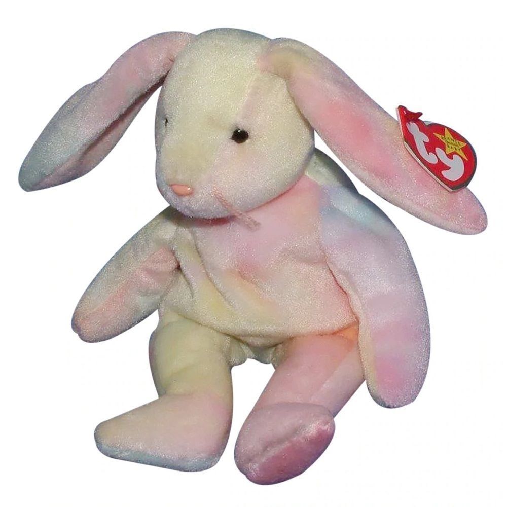 Ty HIPPIE the Rabbit Beanie Baby